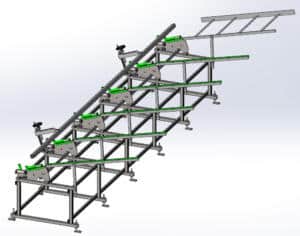 CARICATORE a scivolo modello CS · LOADER with slide model CS